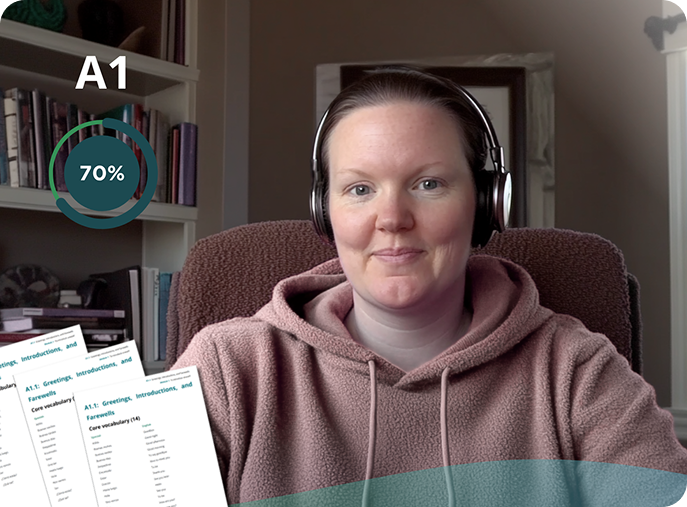 An artistic display of an assortment of examples of our learning materials